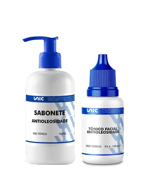 Kit Antioleosidade Facial 100ml (cada)