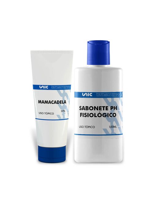 Pomada de mamacadela 60g e sabonete Ph fisiológico 100ml