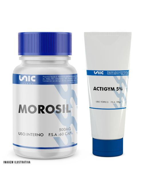 Morosil 60 cápsulas + Actigym 100g