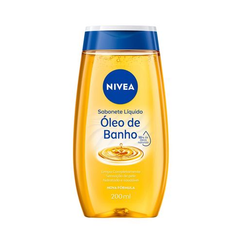 Sabonete Líquido Corporal Nivea Óleo de Banho - 200ml
