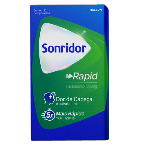 Sonridor Rapid 500mg - 10 Comprimidos