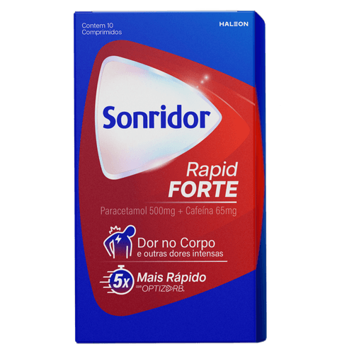 Sonridor Rapid Forte 500mg - 10 Comprimidos