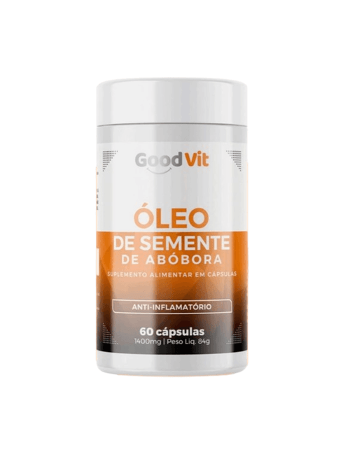 Óleo De Semente De Abóbora Com 60 Cápsulas - Good Vit