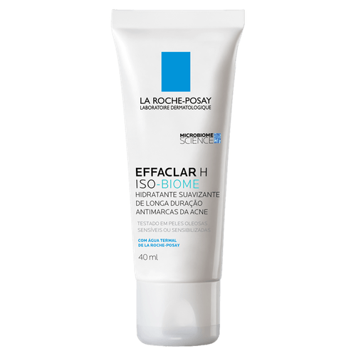 Hidratante Suavizante Facial La Roche-Posay Effaclar H Iso-Biome - 40ml