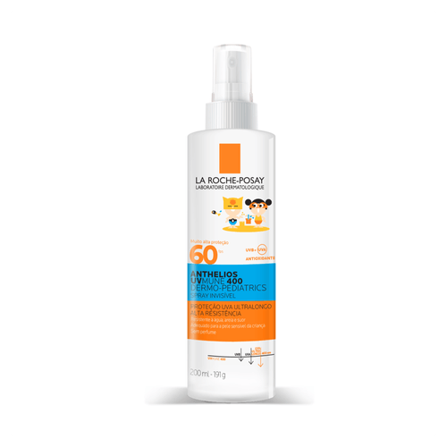 Protetor Solar Infantil FPS 60 La Roche-Posay Spray - 200ml