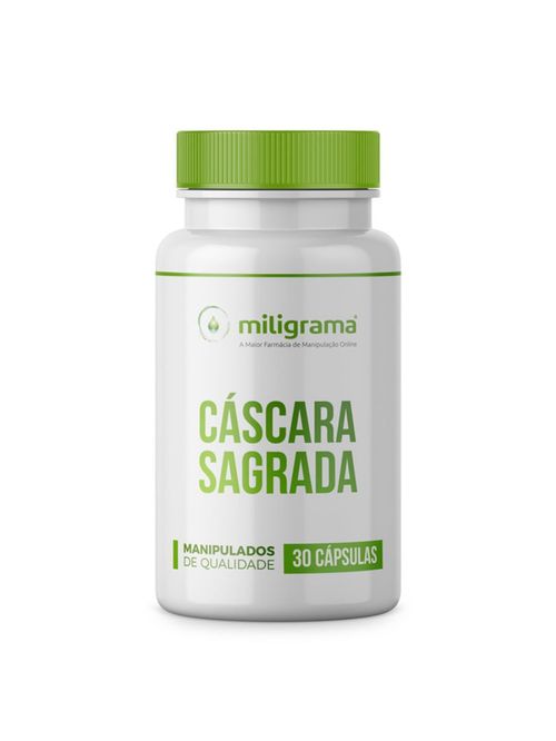Cáscara Sagrada 75mg 30 Cápsulas