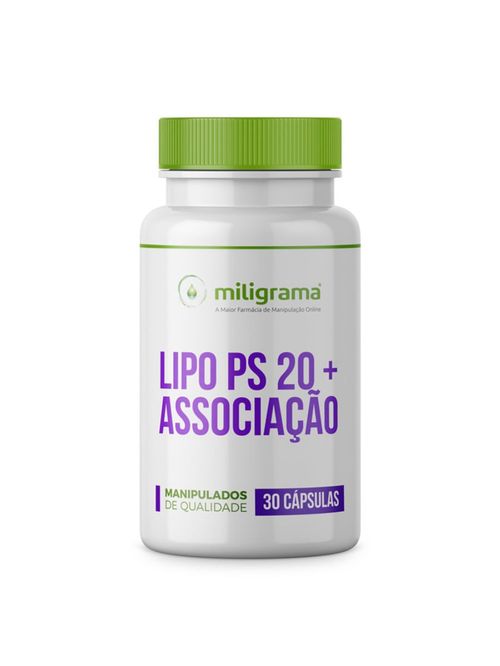 Lipo PS 20 + Associação 30 Cápsulas