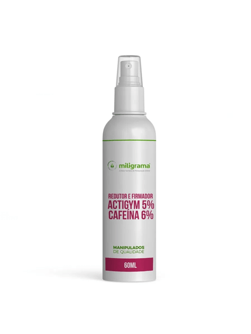 Spray Redutor e Firmador Corporal com Actigym 5% e Cafeína 6% 60ml