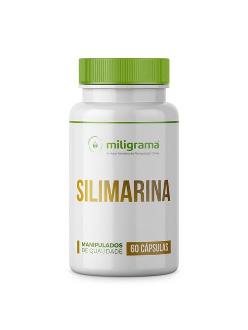 Silimarina (Cardo Mariano) 200mg 60 Cápsulas