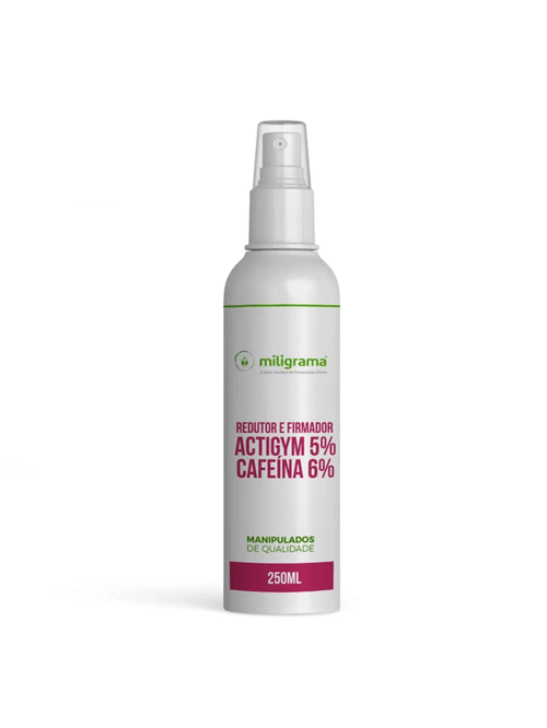 Spray Redutor e Firmador Corporal com Actigym 5% e Cafeína 6% 250ml