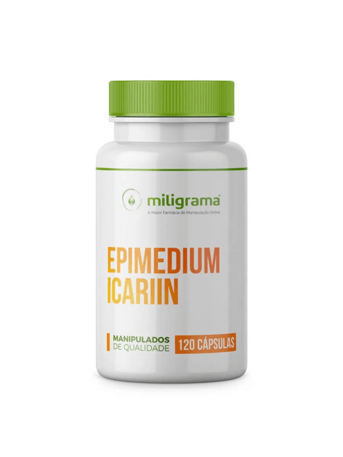 Epimedium Icariin 500mg 120 Cápsulas