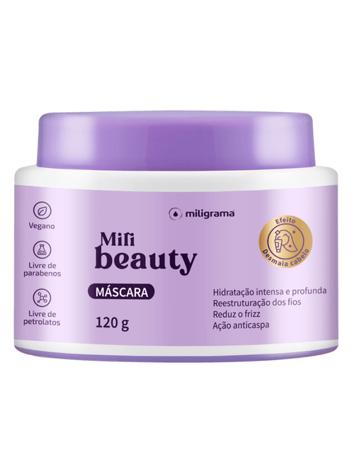 Mascara Ultra Hidratante Mili Beauty 120g