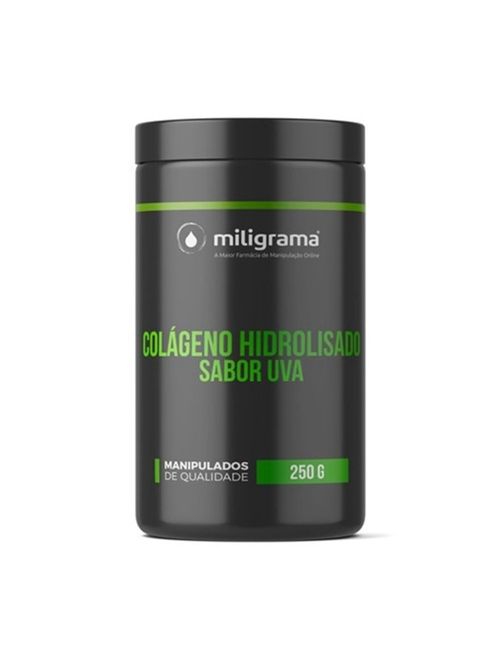 Colágeno Hidrolisado 250g Sabor Uva