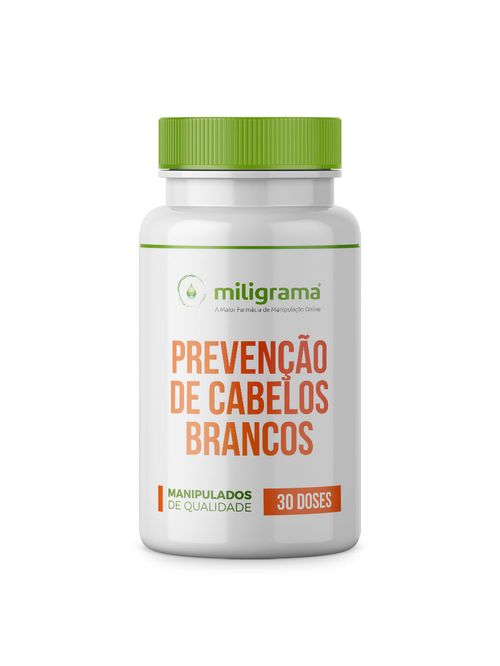 Prevenção de cabelos brancos 30 doses