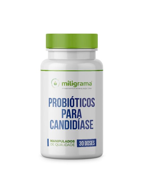 Probióticos para candidíase 30 doses