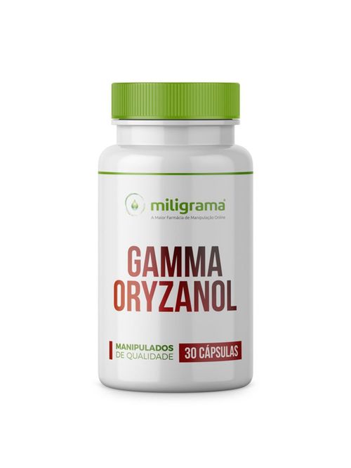 Gamma Oryzanol 300mg 30 Cápsulas