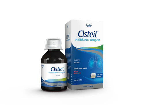 Xarope Expectorante Cisteil Geolab 40mg/ml - 120ml