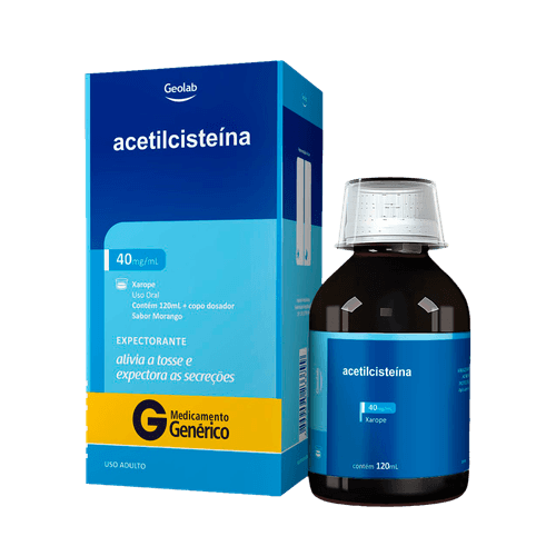 G Acetilcisteina 40Mg 120Ml- Geolab
