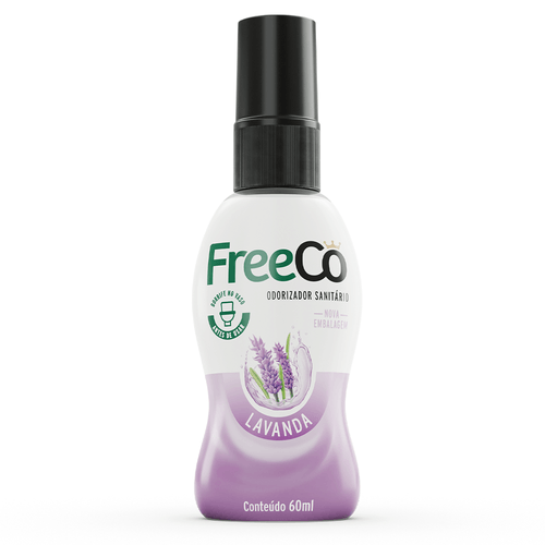 Freecô Bloqueador de Odores Sanitários Lavanda - 60ml