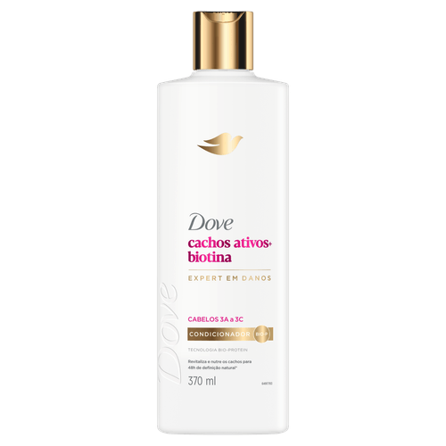 Condicionador Dove Cachos Ativos + Biotina - 370ml
