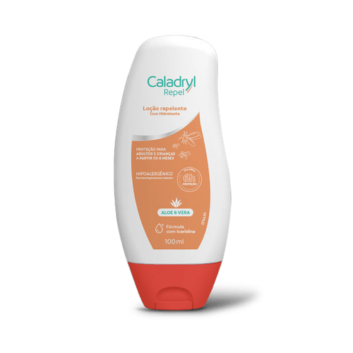 Loção Repelente Caladryl Repel Aloe e Vera - 100ml