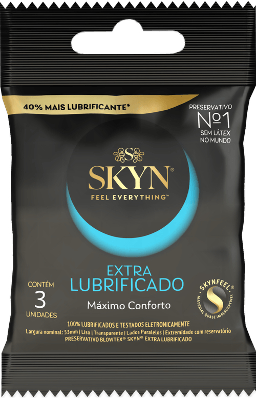 Preservativo Blowtex Skyn Extra Lubr 3Un - Blowtex