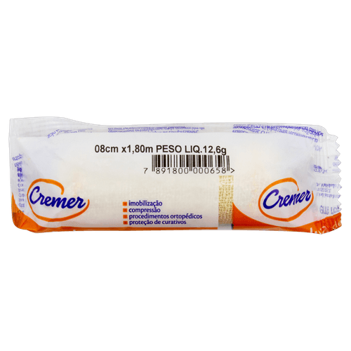 Atadura Crepom Cysne 8Cmx1M - Cremer