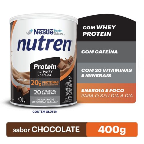 Suplemento Alimentar Nutren Protein Chocolate - 400g