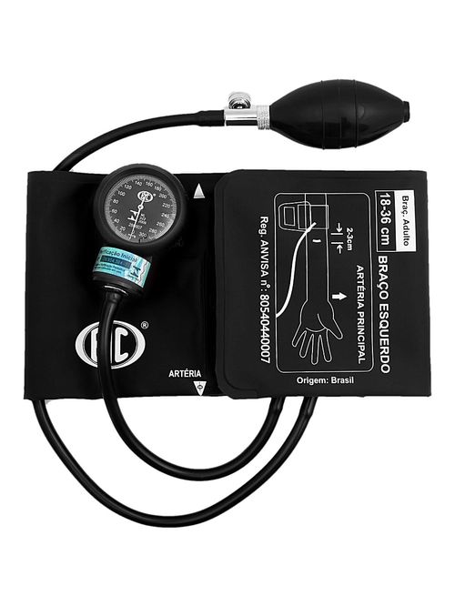 Aparelho de Pressão BIC AP0858 Preto Nylon