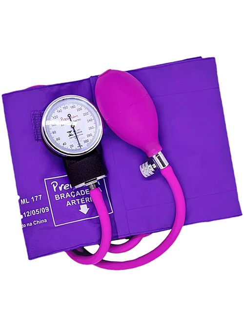 Aparelho de Pressão sem Estetoscópio Premium Adulto Lilás