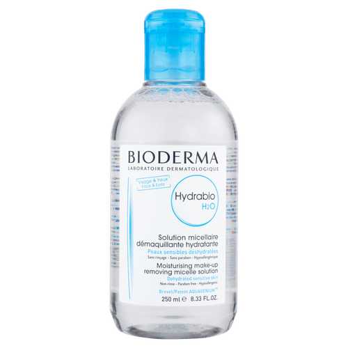 Água Micelar Hydrabio H2O Incolor 250ml Bioderma Demaquilante para Pele Sensível