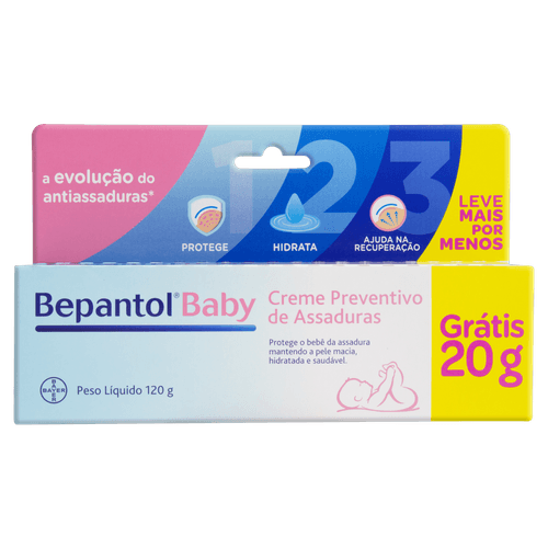 Bepantol Baby Creme de Assaduras 120g