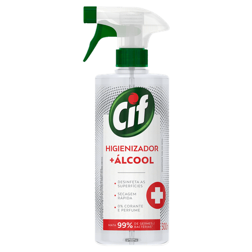 ALCOOL HIGIENZADOR CIF 500ML