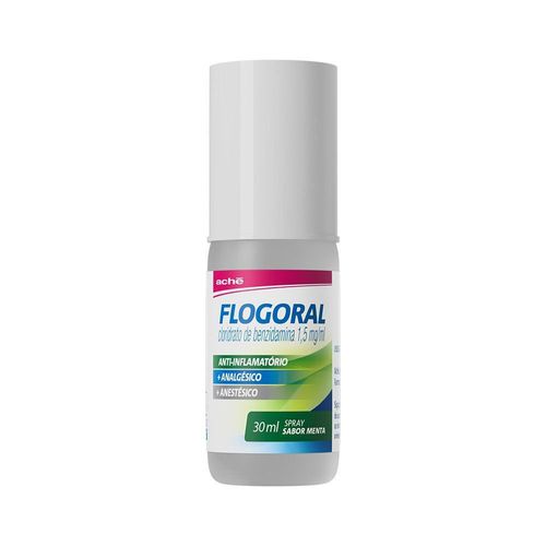 Flogoral Spray para Garganta Menta - 30ml