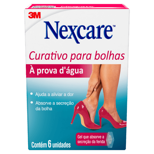 Curativos Nexcare Bolhas 06Un - Nexcare