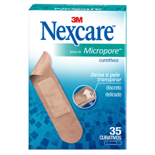 Curativo Micropore Nexcare Caixa 35 Unidades