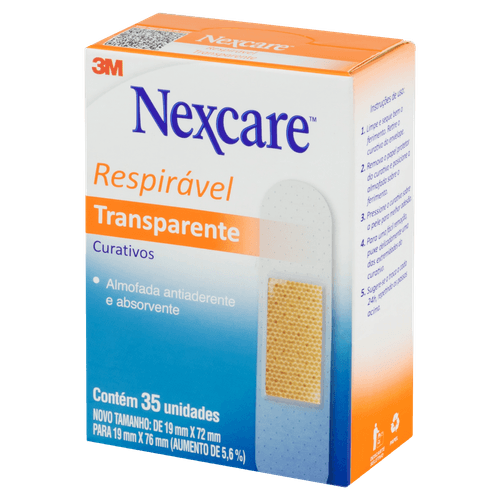 Curativos Nexcare Transpa 35Un - Nexcare