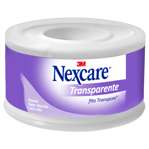 Fita Transpore Transparente Nexcare 25mm x 4,5m