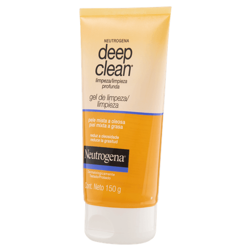 Gel Limpeza Profunda Neutrogena Deep Clean Bisnaga 150g