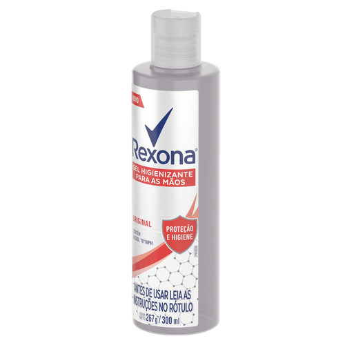 Álcool Gel 70º INPM Original Rexona Squeeze 300ml