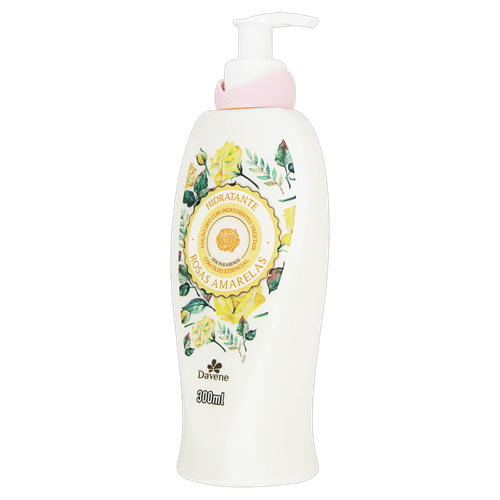 Loção Desodorante Rosa Amarelas 300Ml - Davene