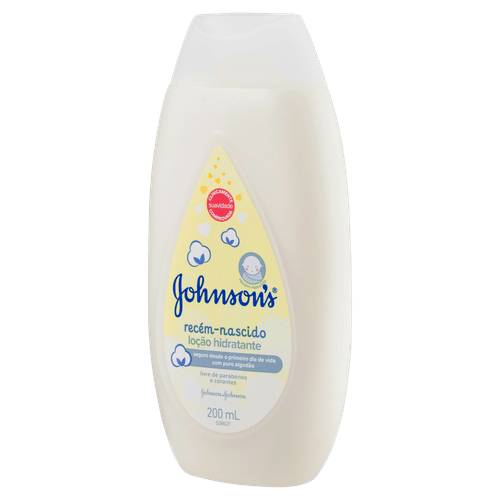 Loção Hidratante Johnson's Recém-Nascido Frasco 200ml