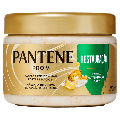 Máscara De Tratamento Pantene Restauracao 270Ml - Pantene