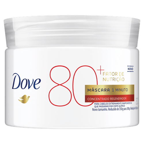Máscara Concentrada Fator de Nutrição 80 Dove 1 Minuto Pote 300g
