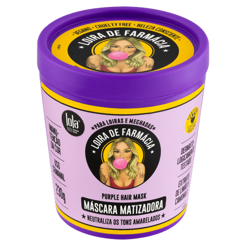Máscara Lola Loira Farmacia 230G - Lola