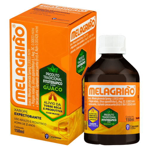 Xarope Expectorante Melagrião Caixa 150ml
