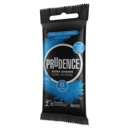Preservativo Prudence Extra Grd Ult Sensi 6Un - Prudence