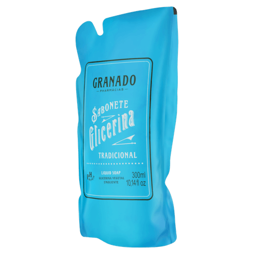 Sabonete Granado Glicerina Tradicional Líquido refil 300ml