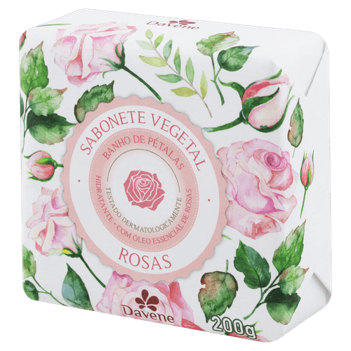 Sabonete Veg Rosa 200G - Davene
