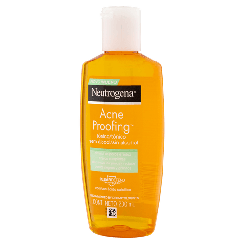 Tônico sem álcool Neutrogena Acne Proofing 200ml